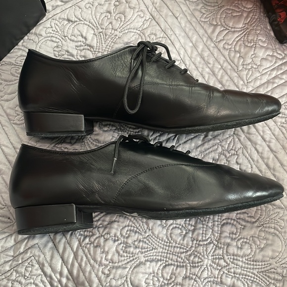 Mens leather dance shoes main image 5